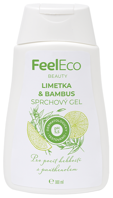 FEEL ECO Sprchový gel limetka & bambus - 300ml