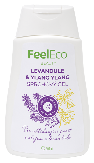 FEEL ECO Sprchový gel levandule & Ylang Ylang - 300ml