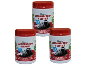 Bacti ZA - ZAZIMOVAČ ŽUMP A SEPTIKŮ 0,5kg - Výhodné balení 3 ks za 769,-Kč 