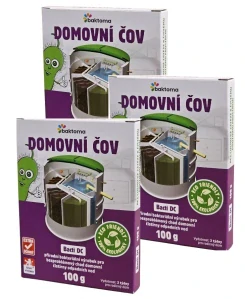 Bacti DC - Bakterie do ČOV 100g - Výhodné balení 3 ks za 249,-Kč
